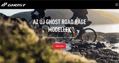 Desktop Screenshot of ghost-bikes.hu