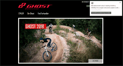 Desktop Screenshot of ghost-bikes.dk