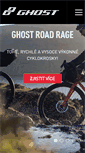 Mobile Screenshot of ghost-bikes.cz